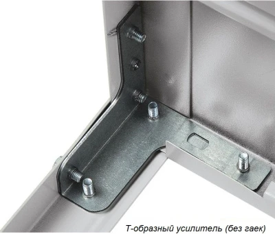 Медицинский стеллаж СТМ MS 185/100х30/4 Медицинский стеллаж СТМ MS 185/100х30/4